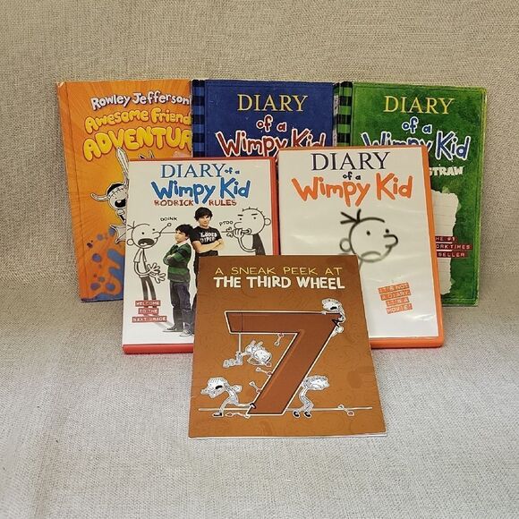 Diary Of A Wimpy Kid Books And Dvd's - Picture 1 of 13